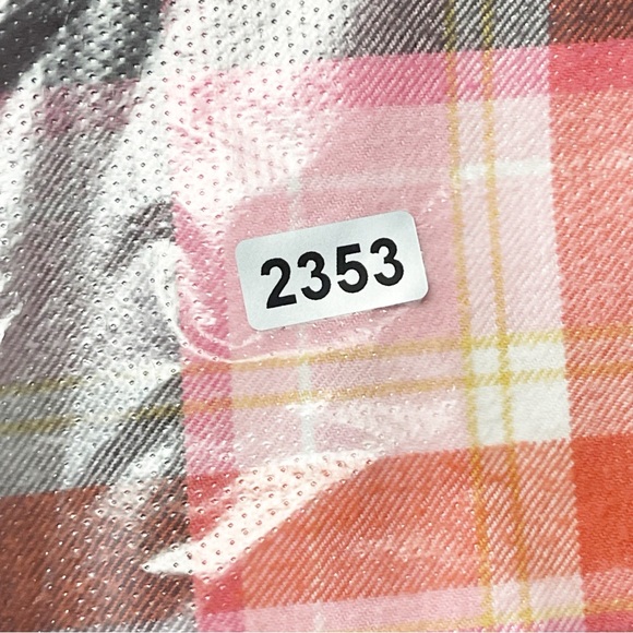 Janie and Jack Girls Plaid Dress Size 6 | Light Flannel Cotton Lined - Picture 5 of 5